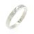 Gravierter Platinring von Cartier