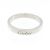 Gravierter Platinring von Cartier - Ansicht 2