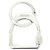 Ring Hermès Portachiavi Etrier Hermes 077215FJ Argento