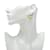 Orecchini Chanel Coco Mark Swing Bianco Giallo - vista 6