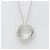 Autre Marque Ponte Vecchio Diamantkreis-Halskette Silber - Ansicht 5