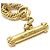 Collana Vintage Coco Mark Motivo Sole in Oro Chanel D'oro - vista 10