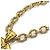 Collana Vintage Coco Mark Motivo Sole in Oro Chanel D'oro - vista 6