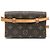 Pochette Florentine Louis Vuitton M51855 Marrone - vista 2