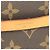 Pochette Florentine Louis Vuitton M51855 Marrone - vista 8
