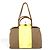 Hermès HERMES Zwei-Farben Cabag Elan PM Schultertasche/Shopper Beige Gelb