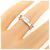 Tiffany & Co Tiffany Ring aus Weißgold mit Diamanten Golden - Ansicht 5