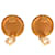 Orecchini a clip placcati in oro Chanel  - vista 5