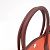 Borsa Hermès Garden Party 30 cm Rosso - vista 3