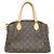 Borsa Louis Vuitton Monogram Rivoli PM Marrone - vista 2