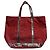 Borsa Tote Vanessa Bruno M Cotone Rosso Bordò