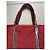 Borsa Tote Vanessa Bruno M Cotone Rosso Bordò - vista 12