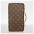 Organizer Lange Reisetasche Monogramm Geldbörse von Louis Vuitton Braun - Ansicht 15