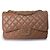 Chanel, Jumbo gesteppte Lederhandtasche in Karamell Braun