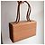 Bolsa retangular Loewe Madrid em couro bege - vista 12