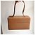 Bolsa retangular Loewe Madrid em couro bege - vista 13