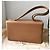 Bolsa retangular Loewe Madrid em couro bege - vista 2