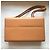 Bolsa retangular Loewe Madrid em couro bege - vista 3