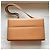 Bolsa retangular Loewe Madrid em couro bege - vista 5