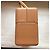Bolsa retangular Loewe Madrid em couro bege - vista 6