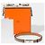 Hermès HERMES Kelly Lederaccessoire in Grau - 103167 - Ansicht 2