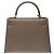 Hermès Borsa HERMES Kelly 28 in Pelle Grigia - 103124 Grigio - vista 4