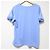 Autre Marque Kumikyoku Sweatfleckgeschützter, wasserabweisender GIZA Baumwoll-Jersey-Pullover mit Rüschenärmeln Blau Hellblau - Ansicht 2
