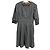 Autre Marque TOCCA Seersucker Gingham Kleid Braun