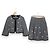 Autre Marque M'S GRACY Flower Embroidery Sequin Tweed Setup Brown Black