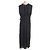 Autre Marque Durchsichtiges Karo-Rüschenkleid NATURAL BEAUTY BASIC Schwarz - Ansicht 2