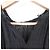 Autre Marque Durchsichtiges Karo-Rüschenkleid NATURAL BEAUTY BASIC Schwarz - Ansicht 4