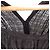 Autre Marque Durchsichtiges Karo-Rüschenkleid NATURAL BEAUTY BASIC Schwarz - Ansicht 5
