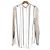 Autre Marque Camicia a Righe a Maniche Lunghe Equipment Beige