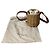 Autre Marque Borsa a Spalla Manimaris Beige - vista 10