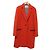 ISSEY MIYAKE Chester Coat Wool Angora Coat Orange