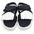 Sandali in pelle con frange Marni Blu - vista 3