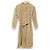 Autre Marque Vestido de algodón y lino Nigel Cabourn Beige