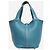 Hermès Borsa Picotin 18 in pelle Clémence blu jeans - vista 3