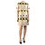 Emilio Pucci Vestido shift de jacquard de olas rosa y verde - talla UK 14