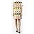 Emilio Pucci Vestido shift de jacquard de olas rosa y verde - talla UK 14 - vista 3