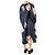 Rejina Pyo Charcoal Blumen-Midi-Kleid - Größe S Grau - Ansicht 2