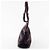 Borsa in pelle marrone scuro Prada - vista 13