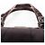 Borsa in pelle marrone scuro Prada - vista 16