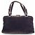 Borsa in pelle marrone scuro Prada - vista 4