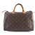 Louis Vuitton Speedy 30 Tote Bag Braun Monogramm