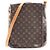 Borsa a Spalla Musette Louis Vuitton Marrone Monogramma