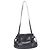 Off White Borsa Clutch Off-White con tracolla in pelle di agnello nera - vista 4