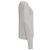 Top de manga larga Alexander Wang en modal blanco Crudo - vista 3