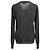V-Ausschnitt Pullover aus schwarzer Wolle Jil Sander - Ansicht 3