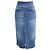 Gonna Midi Date Ba&sh in Denim Blu Chiaro